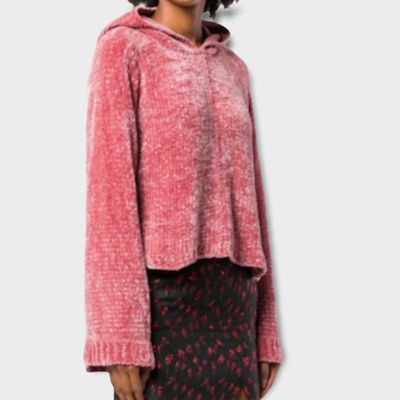 Alice + olivia Rosy Laticia Hoodie Sweater Sz M - Picture 3 of 13